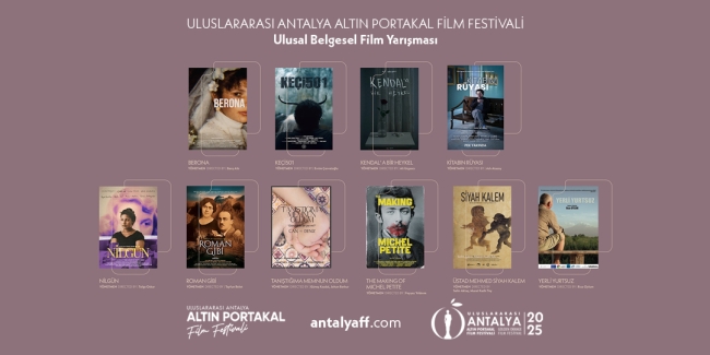 62. Uluslararası Antalya Altın Portakal Film Festivali - Ulusal Belgesel Film Yarışması Filmleri